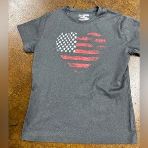 Under Armour Heat Gear Girls T-Shirt YM